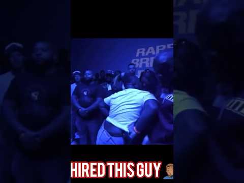Security Pushes Battlers Mid Battle During RBE Maxout3 smh #maxout3 #maxout #battlerap #fight