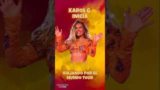 KAROL G Inicia Nuevo Tour "VIAJANDO POR EL MUNDO 🛩️🌍" ESTRENANDO También UN NUEVO TEMA "MATADORA🩵"