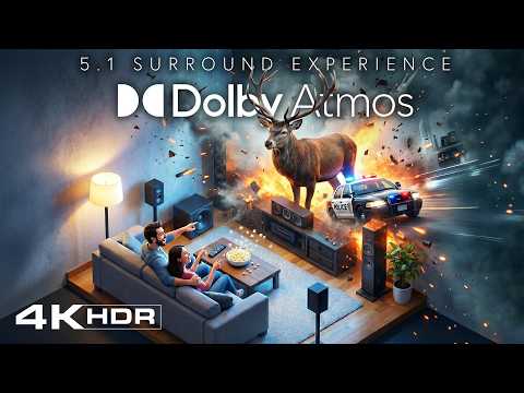 5.1 Dolby Atmos Test | Dolby Surround Speaker Stress Test 4K HDR