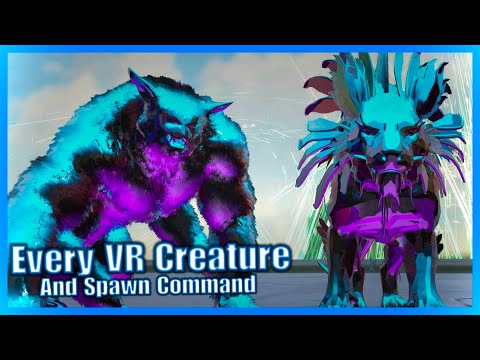 Every VR Creature in Genesis Part 2 and Spawn Codes!