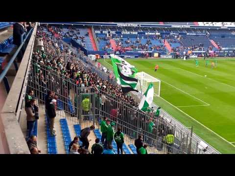 Ambiance à l'échauffement Caen 0-2 ASSE ! (23/10/16)