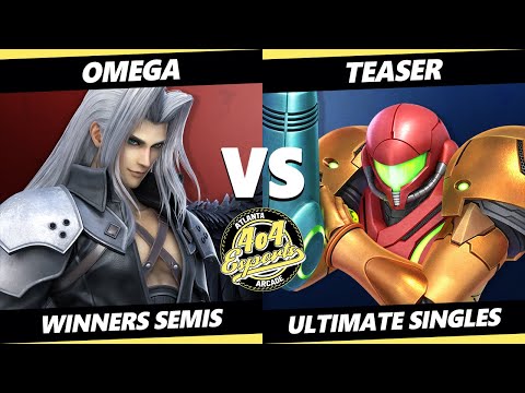 4o4 Smash Night 30 Winners Semis - Teaser (Samus) Vs. omega (Sephiroth) SSBU Ultimate Tournament