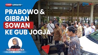Prabowo-Gibran Sowan Sri Sultan Hamengku Buwono X di Kepatihan, Sultan: Kami Ngobrol Macam-macam