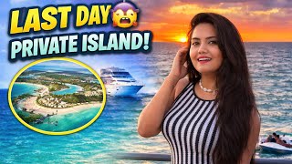 LAST DAY looked like THIS 😍 #vlog #explorepage #cruise #island #cruisevlog 