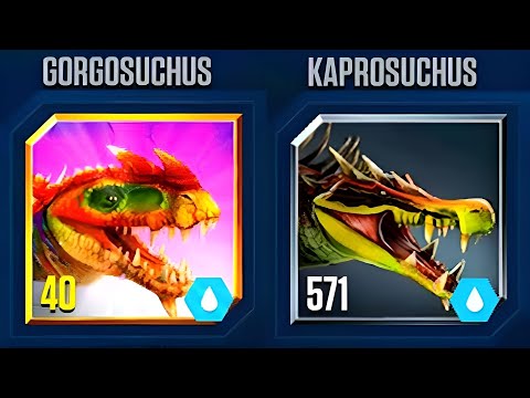 GORGOSUCHUS KAPROSUCHUS | JURASSIC WORLD THE GAME