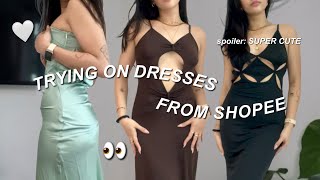 OPEN MY SHOPEE PACKAGE WITH ME! + Try On 🤩 | Claire Batacan