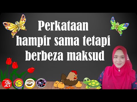 PERKATAAN HAMPIR SAMA TETAPI BERBEZA MAKSUD