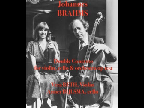 Johannes BRAHMS - Dubbelconcert voor viool, cello en orkest in a klein op. 102