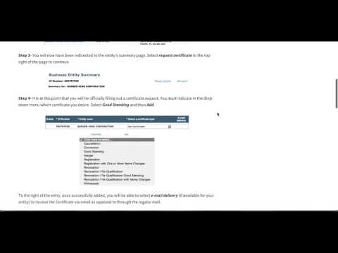 How to Get a Certificate of Good Standing in Massachusetts | Online