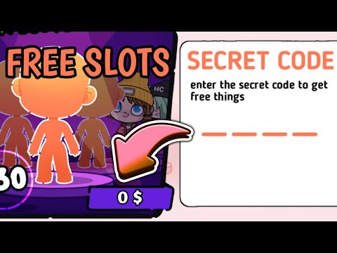 😱 SECRET CODE | AVATAR WORLD FREE SLOTS | FREE CHARACTERS | PAZU