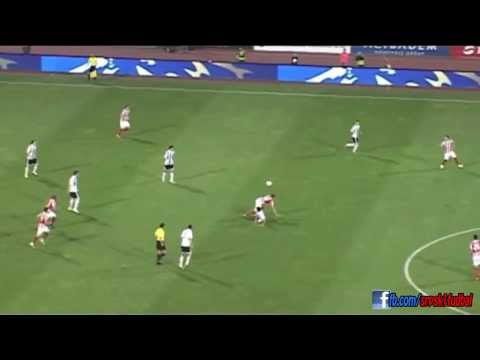 JSL 2013/14, 11. kolo, Crvena zvezda - Partizan 1:0 [2.11.2013.]