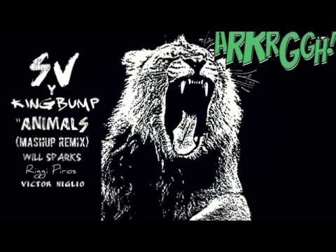 Martin Garrix Vs SV & kingBump,Will Sparks,R&P & Victor Niglio - "Animals" (Mashup Remix)