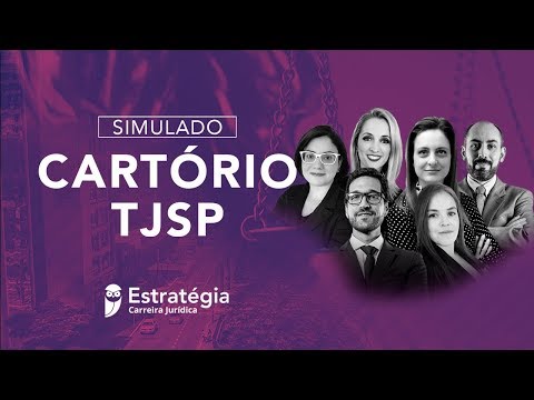Simulado Cartório TJSP - Correção
