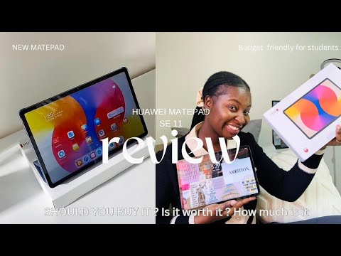 HUAWEI Matepad SE 11 unboxing & Review💻🌸 | is it worth it? 🤔