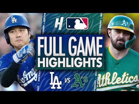 洛杉磯道奇 vs 運動家 - 2026/7/1 MLB 全場精華 🔥 (Los Angeles Dodgers vs Athletics - FULL GAME HIGHLIGHTS 🔥 July 1, 2026 MLB Season)