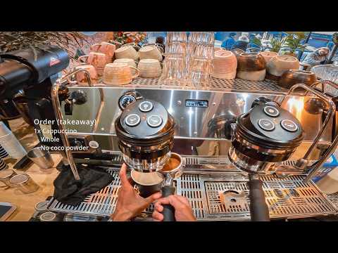 POV - Satisfying barista workflow!