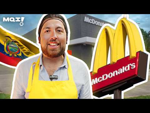 How does a McDonald's store work in Ecuador?