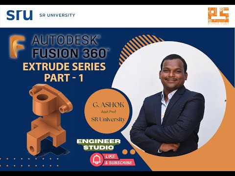Autodesk Fusion 360 Extrude Tutorial | Extrude Series – Part 1