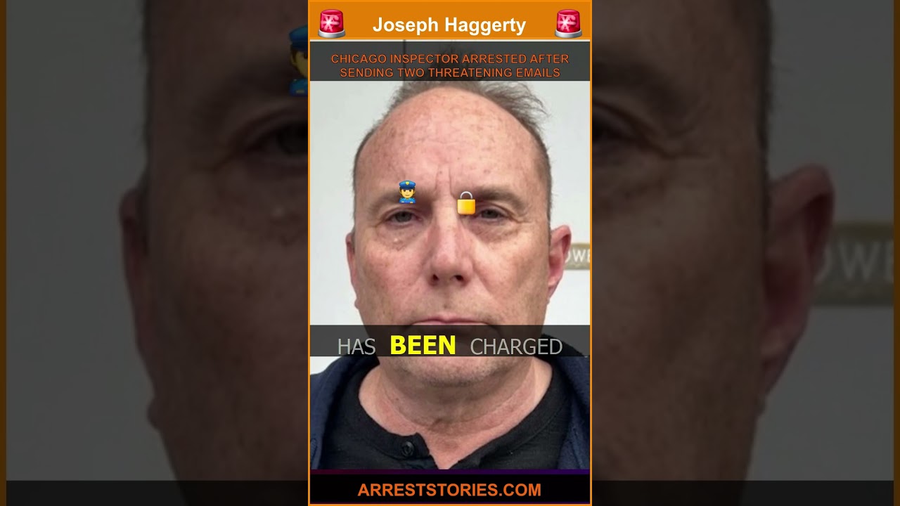 CHICAGO INSPECTOR ARRESTED AFTER SENDING TWO THREATENING EMAILS