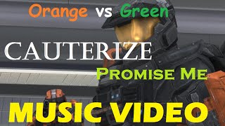 Cauterize - Promise Me (Halo Reach) Orange vs Green Music Video