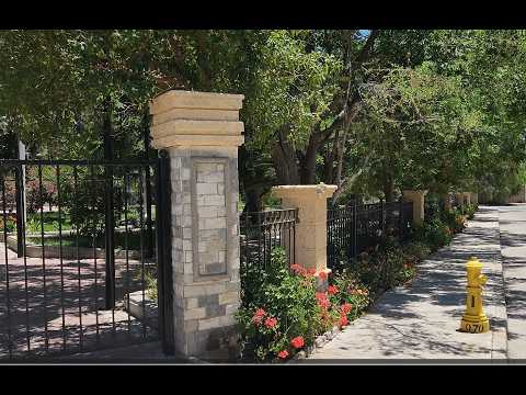 Caminando por Plaza de Pueblo Viejo - Punitaqui - Región de Coquimbo