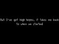 Kodaline - High Hopes Lyrics