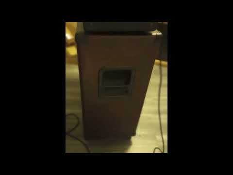 Speaker cabinet of unknown origin with Brown tolex imagen 5