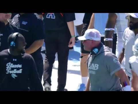 UAB Coach Trent Dilfer Went Aboslutely Ballistic On His Coaches After Penalty