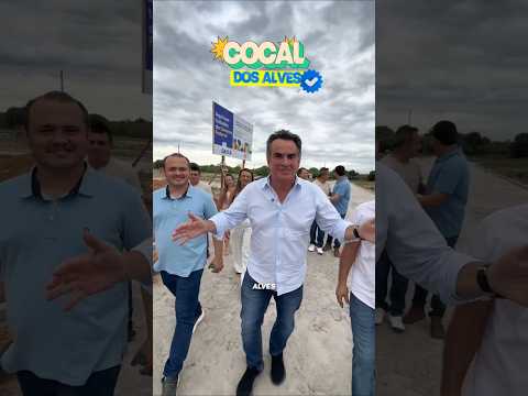 Ciro Nogueira - Obras do novo Campo Society de Cocal dos Alves - PI