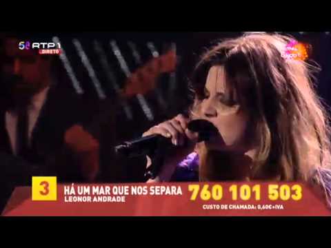 Festival da Canção 2015 - 3) Leonor Andrade - Há um mar que nos separa