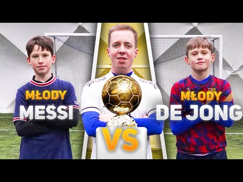 13 letni Messi VS 12 letni De Jong! | Młode Talenty!
