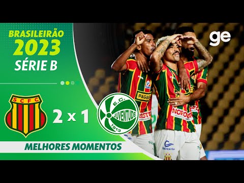 Gols e lances de Sampaio Corrêa x Juventude-RS