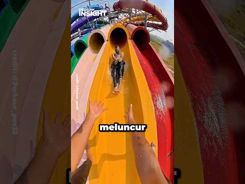 I Slid Down a Ghost Water Park Slide... And Regretted It Instantly! 😱🎢