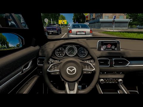 2018 Mazda CX-5 - City Car Driving [Steering Wheel Gameplay]