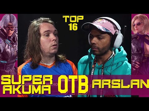 Tekken 8  Insane Match - Arslan Ash (Nina) vs Super Akouma (lee) OTB Only The Best 2024 - Top 16