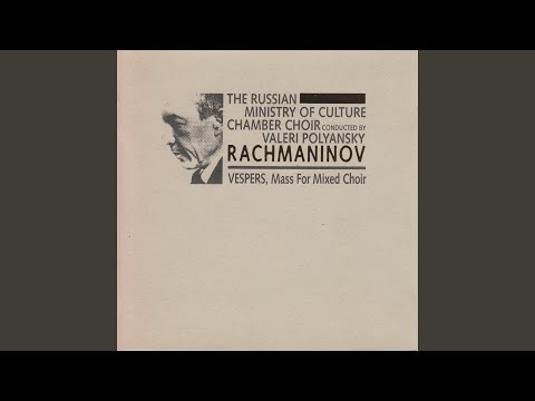 All-Night Vigil, Op. 37 "Vespers": Nunc dimittis