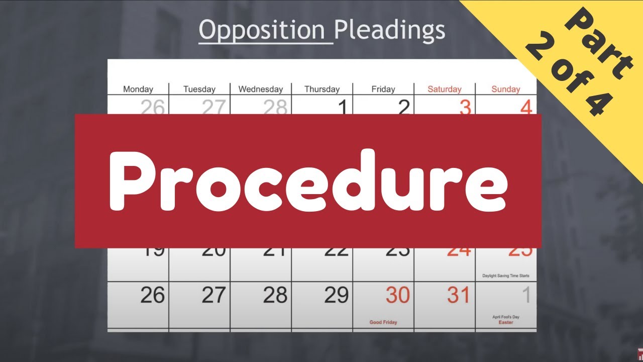 Procedure
