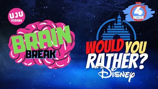 Brain Break - Disney Would You Rather? gameplay video by daviduk, 4:07 duration