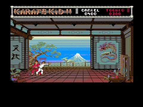 The Karate Kid Part II : The Computer Game Amiga