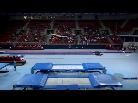 ILYINYKH Mikita (BLR) - 2017 Trampoline Worlds, Sofia (BUL) - Qualification Trampoline Routine 2