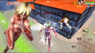 อัพเดทมี ไททันเเอนนี่เเละไทมันเกาะ AOT MOBILE V03.0