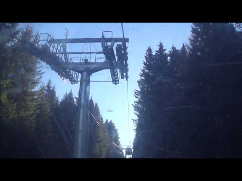 Risalita integrale cabinovia Agamatic "Ochsenweide" - Obereggen (BZ) / Kabinenbahn / Télécabine