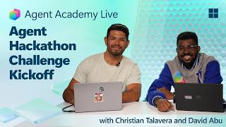 Agent Hackathon Challenge Kickoff
