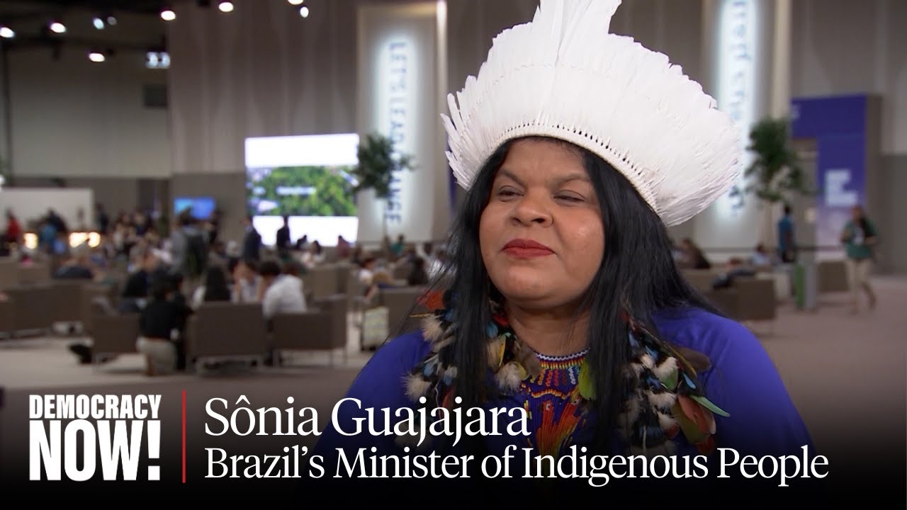 Sônia Guajajara, Brazil's First Indigenous Peoples Minister, on Climate & Protecting the Amazon