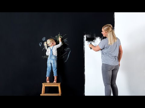 Jak pomalować ścianę Farbą tablicową