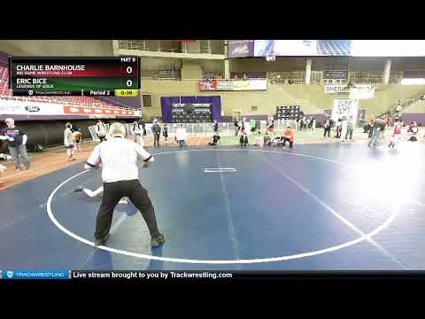 87 Lbs Cons. Round 3 - Charlie Barnhouse, Big Game Wrestling Club Vs Eric Bice, Legends Of Gold D2