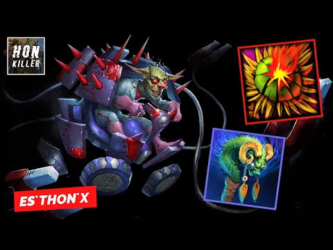 HoN Doctor Repulsor HELLFLOWER with KULDRA'S SHEEPSTICK