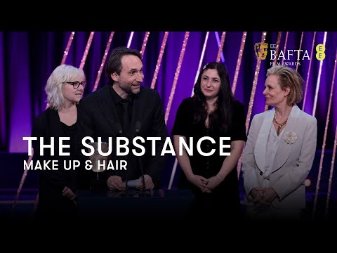 The Substance respected the balance and wins Make Up and Hair | BAFTA Film Awards 2025
