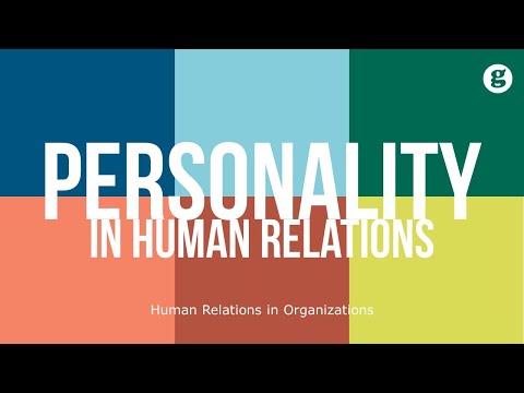 Personality in Human Relations