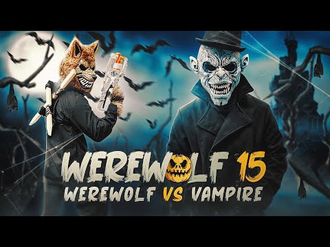 Werewolf Sneak Attack 15 Halloween Special! Vampire Vs Werewolf Beast Transformation! S2E7